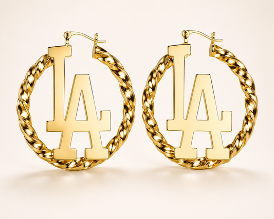 Large LA Hoops